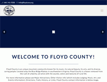 Tablet Screenshot of floydcova.org